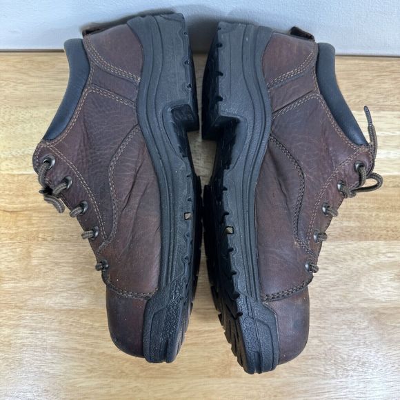 Timberland Pro Series Steel Toe Work Boot ASTM F2413-11 Brown Leather Sz 8 W - Picture 6 of 16